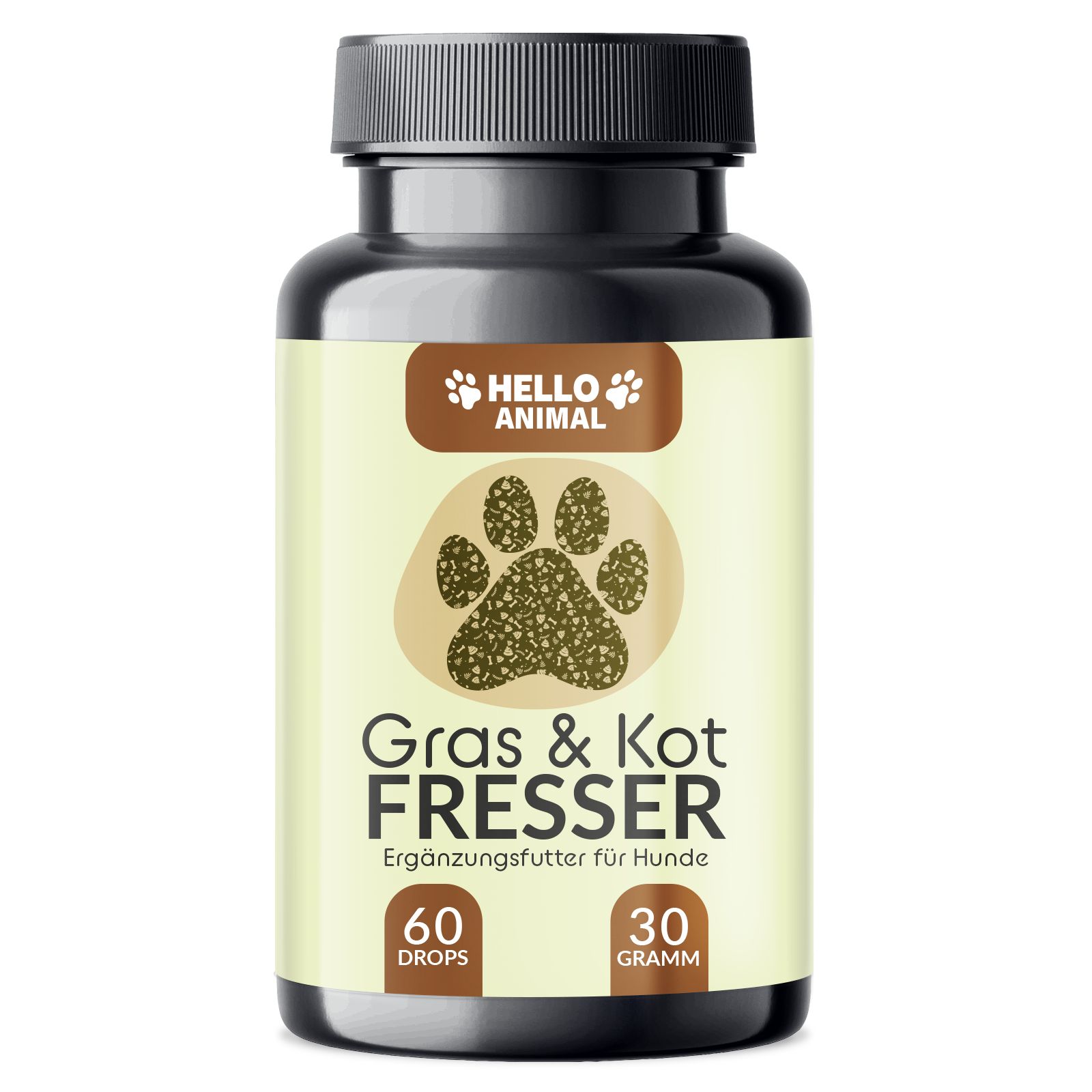 Hello Animal® Gras & Kotfresser Leckerlis für Hund & Katze