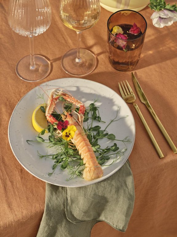 Broste Copenhagen Nordic Sand diner serviesset 4 personen