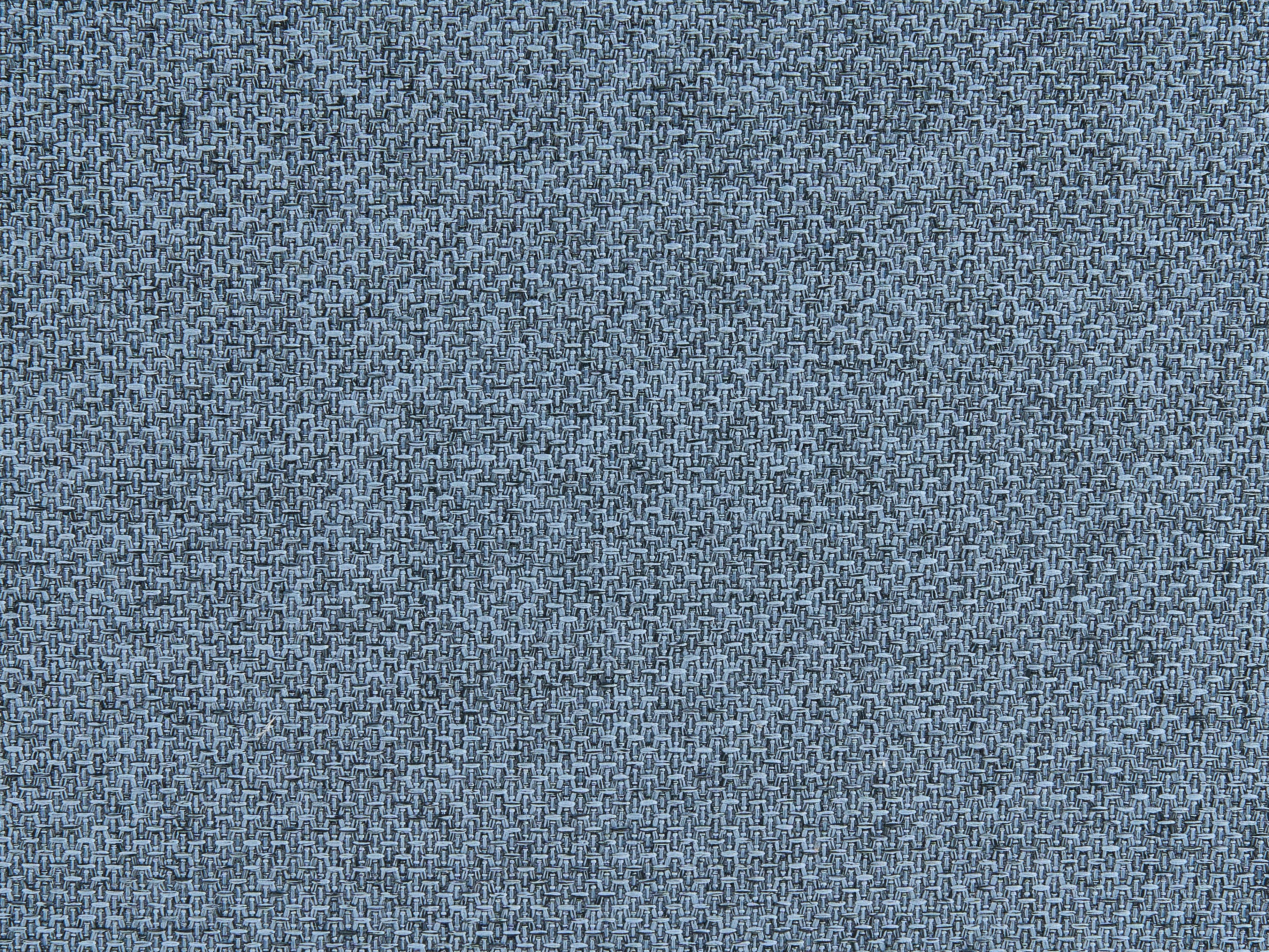 Poef met opbergruimte FERNDALE Stof Blauw