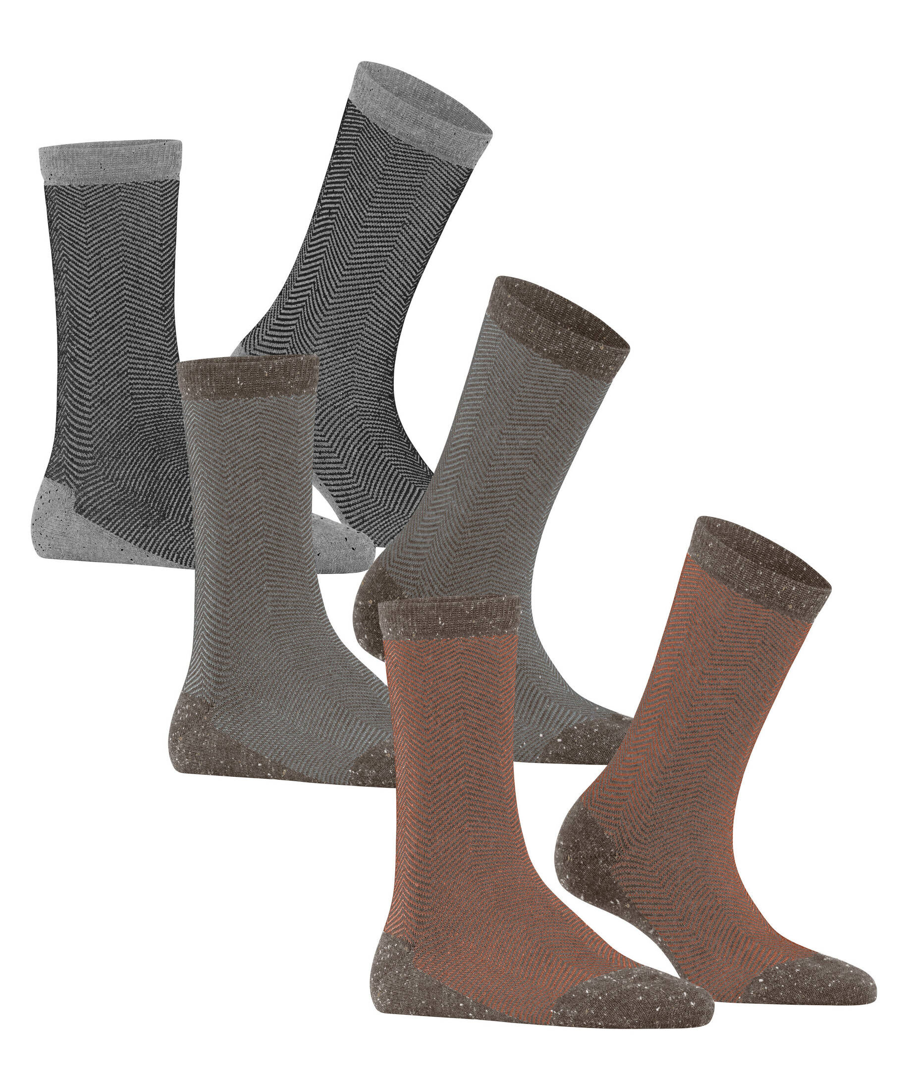 Esprit| Damen Socken Herringbone 3-Pack