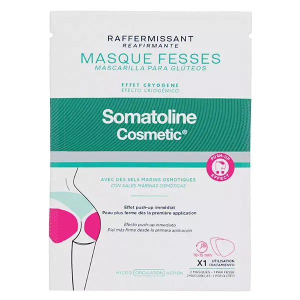 Máscaras Somatoline Push Up para os Glúteos
