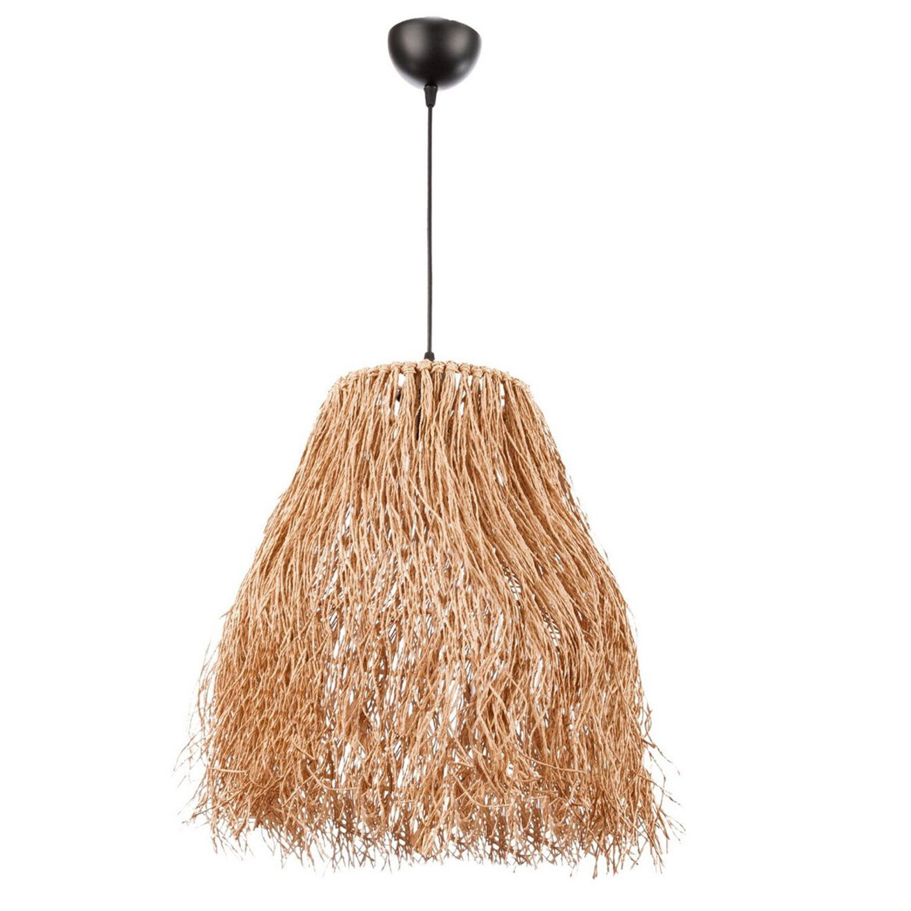 Opviq Suspension Fringe naturel - D.35x18x98 cm