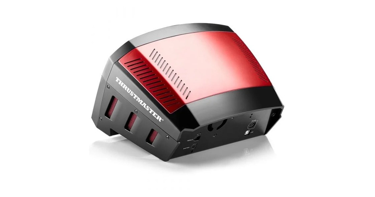 ThrustmasterTS-XW Servo Base stuurbasis  (Zwart/rood, Pc, Xbox One, Xbox Series X|S)