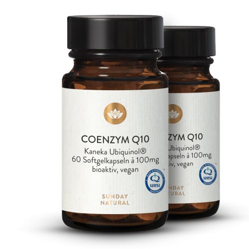 Sunday Natural Products  Coenzym Q10 Kaneka Ubiquinol ®100 mg