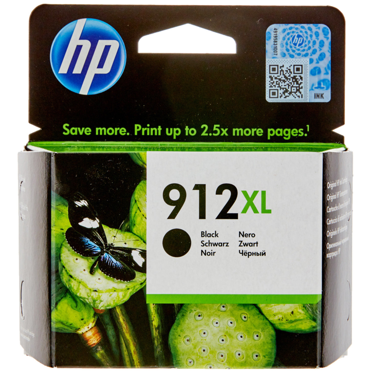 HP Tintenpatrone 912XL black OfficeJet 3YL84AE
