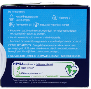 Nivea Essentials Hydraterende Nachtcrème Normale Huid 50ML