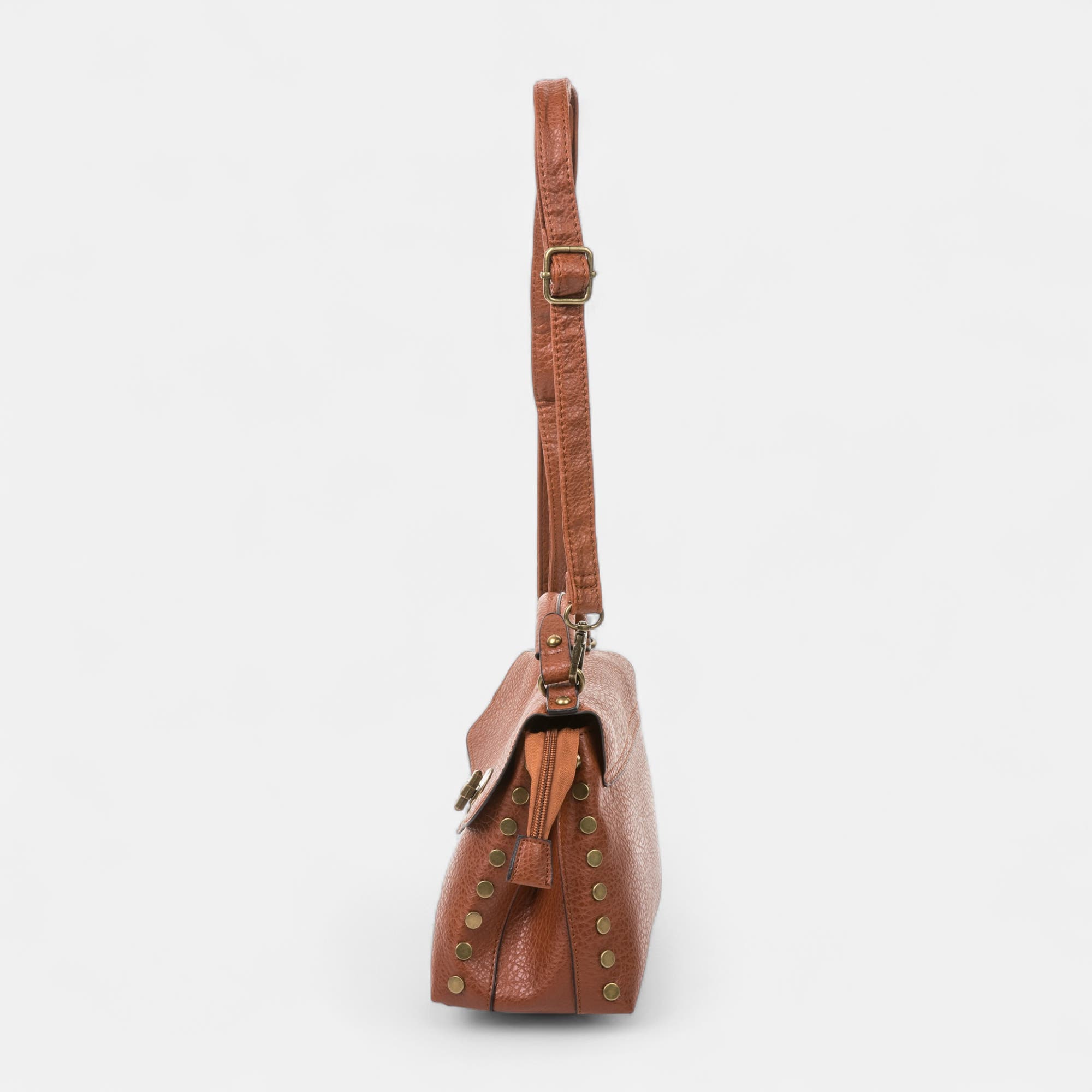 Sac bandoulière cognac