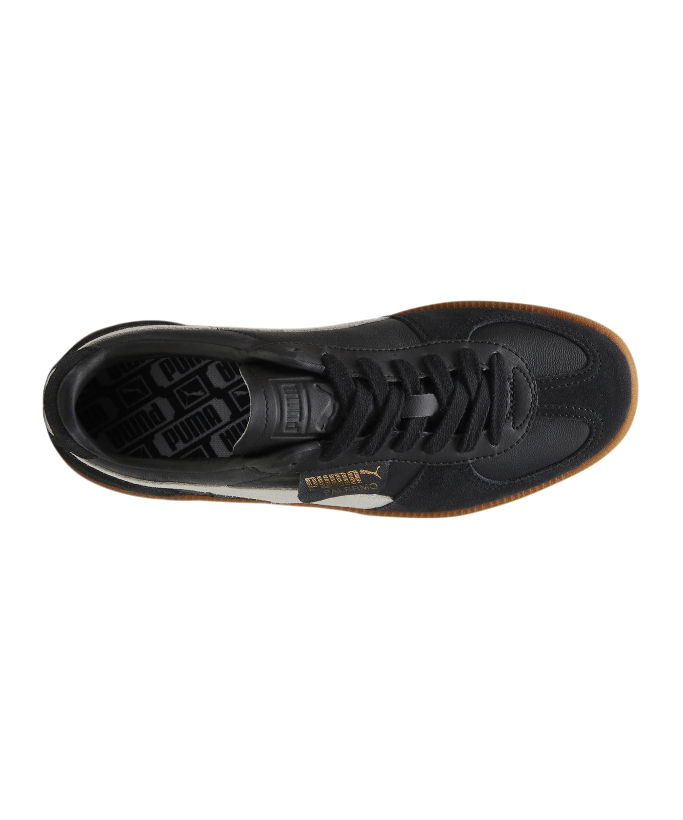 PUMA Palermo Lth Schwarz Grau F03