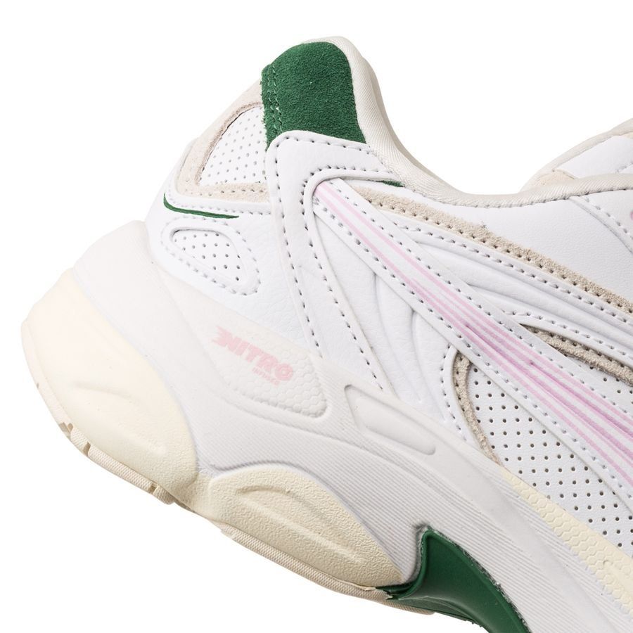 PUMA Chaussures Teveris Nitro Preppy - Blanc/Rose/Vert Femme