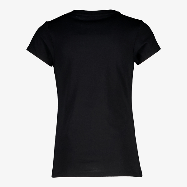 TwoDay meisjes T-shirt zwart met panter