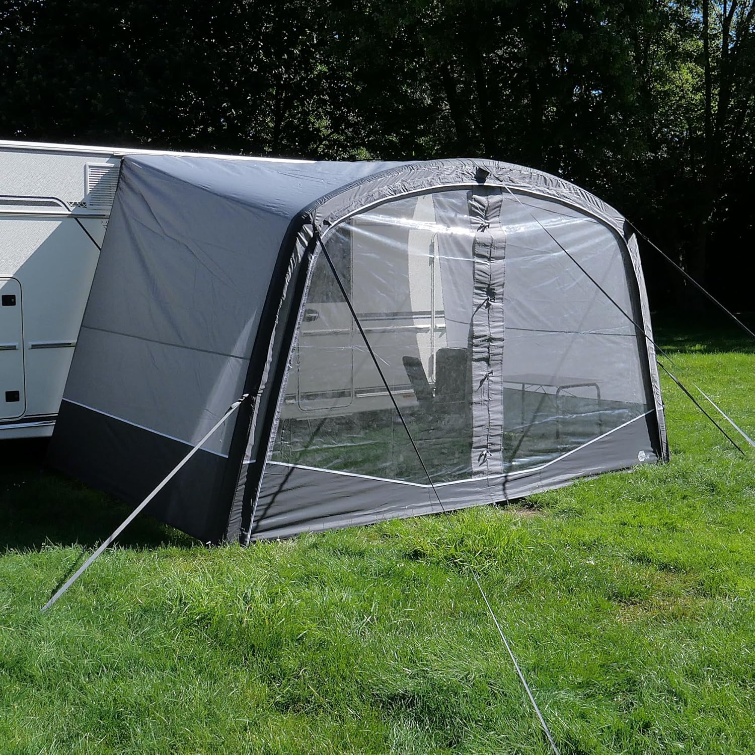 your GEAR Otranto Air - Aufblasbares Sonnendach 380x250 cm, 5000mm Wassersäule, Ideal für Wohnwagen & Wohnmobile, Sonnenschutz