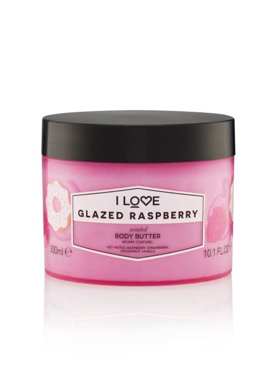 I Love Scents Body Butter Glazed Raspberry300ml