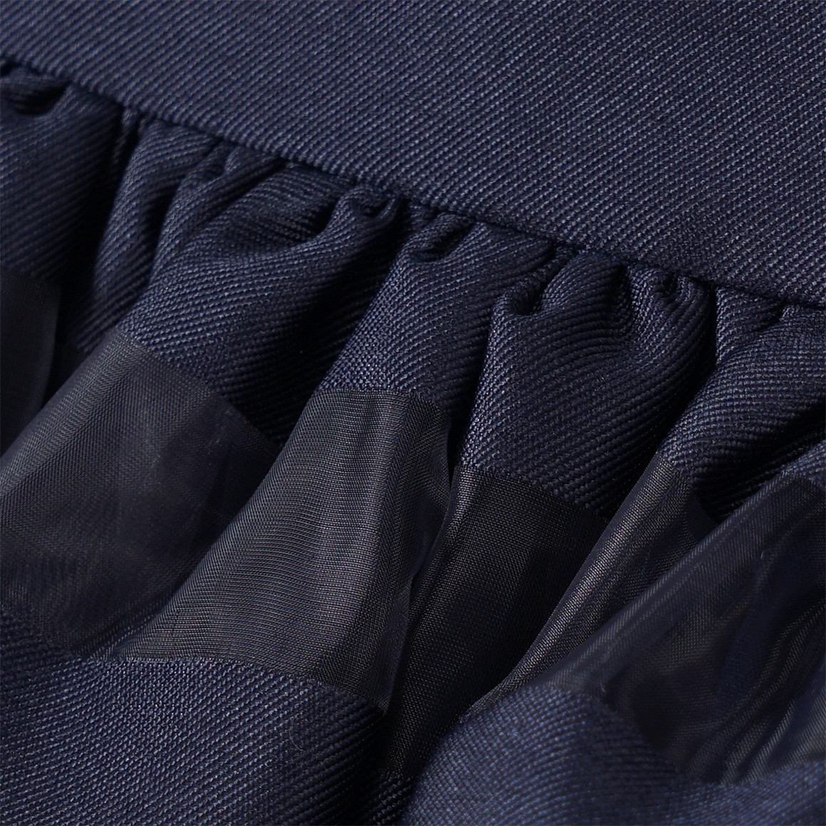 Topolino Festliches Mädchen Kleid mit Streifen dunkelblau
