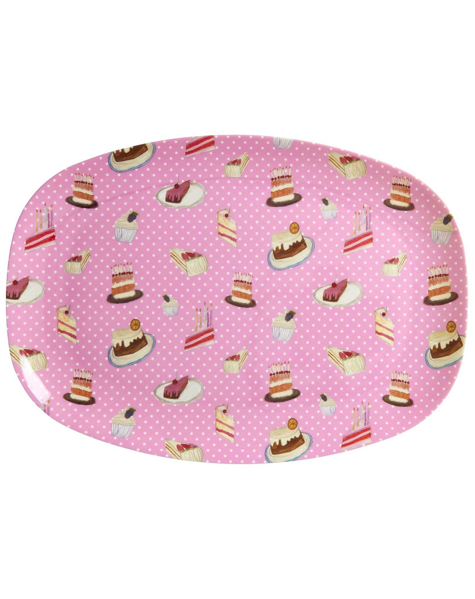 Melamin-Servierteller SWEET CAKE (30x22)