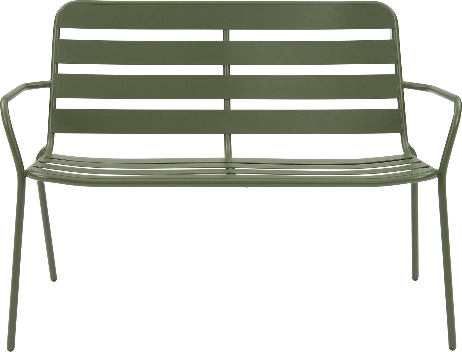 Intratuin tuinbank Olle donkergroen 115 x 62,8 x 82 cm
