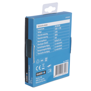 Handson LED Snoerdimmer 1-100 W Zwart