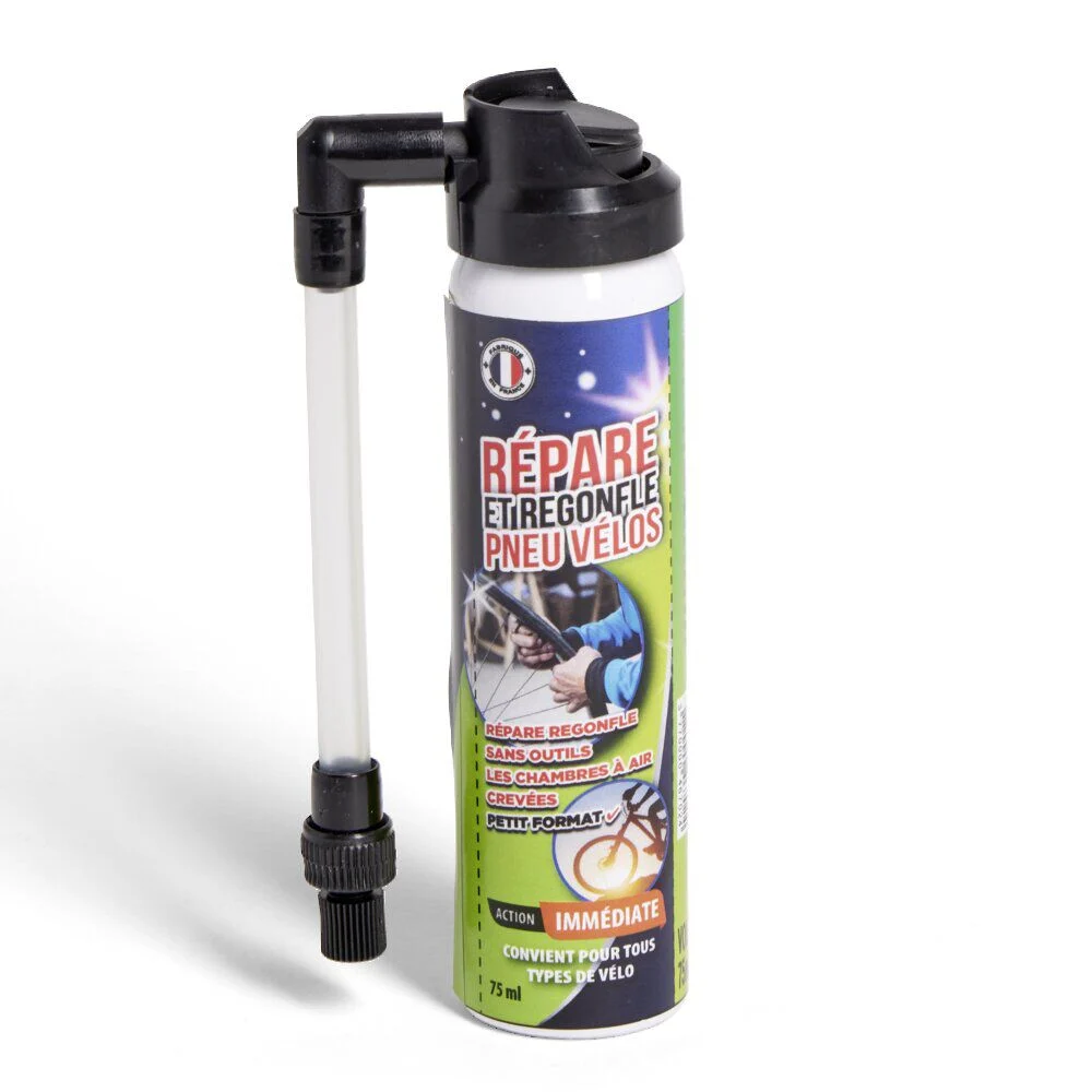 Bombe anti crevaison vélo 75ml