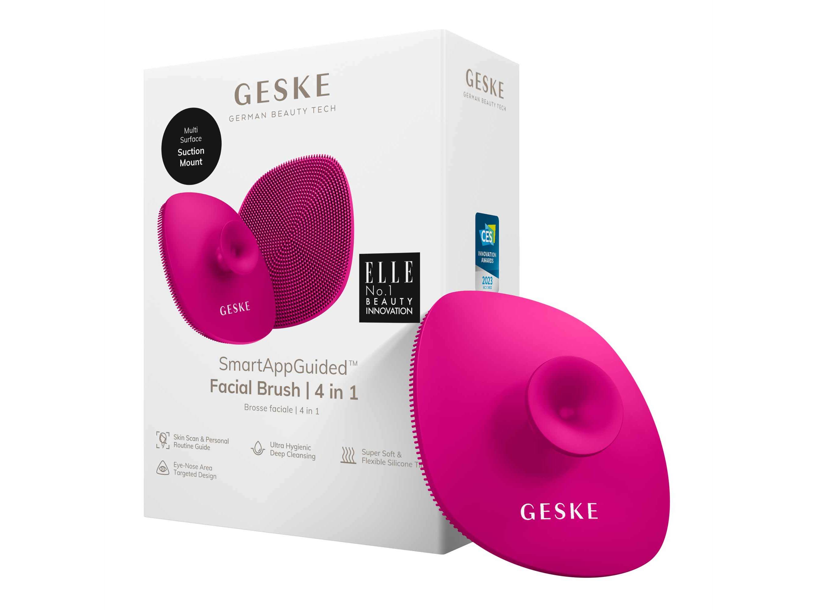 ESCOVA FACIAL GESKE 4EM1 MAGENTA
