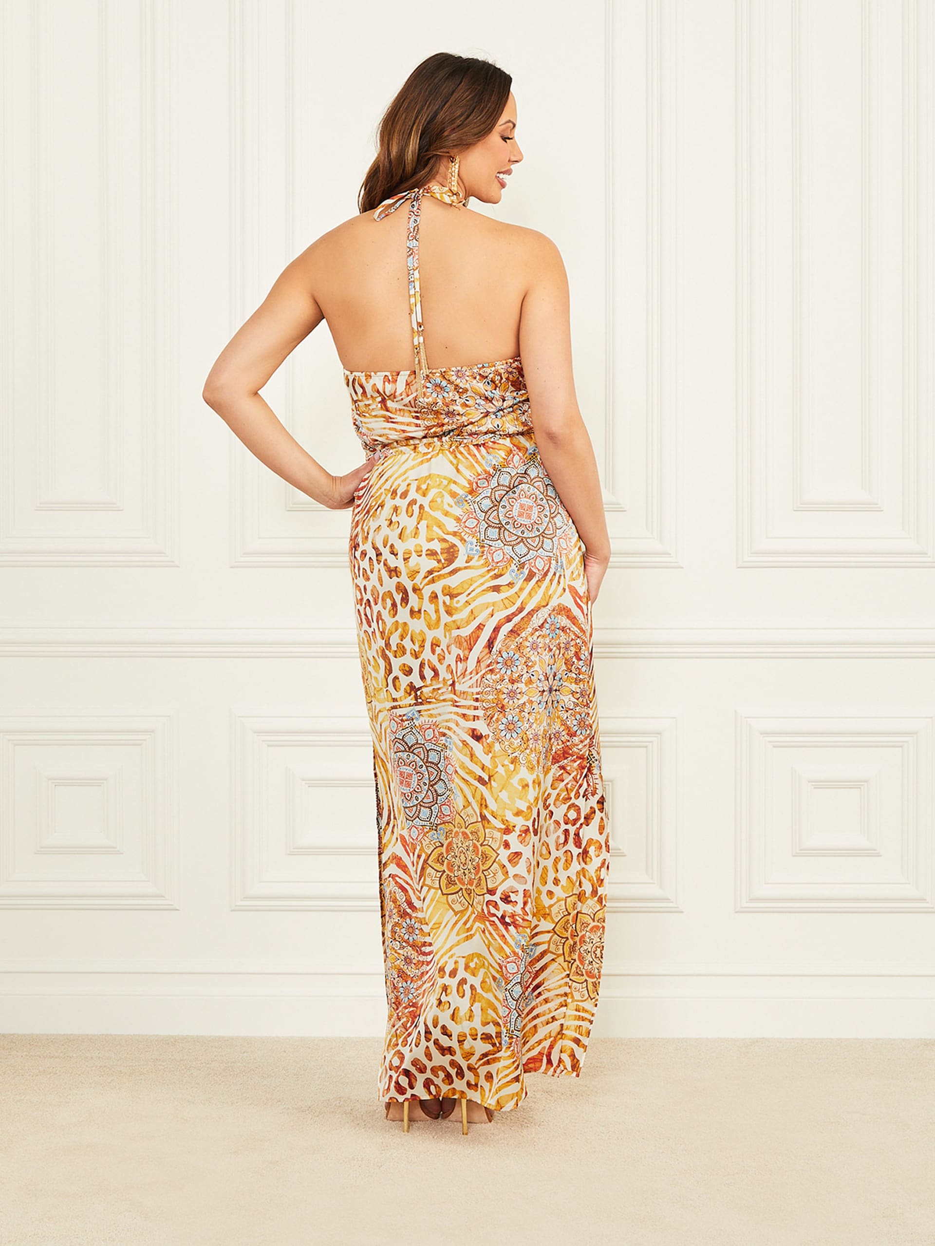 Vestido de cetim La Bohème