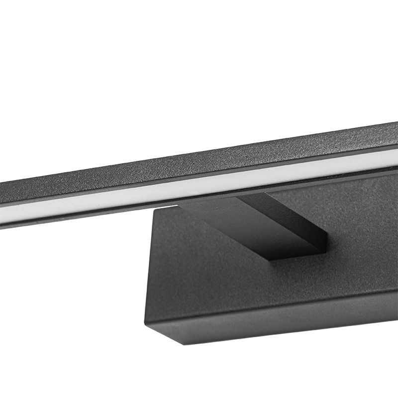 Moderne wandlamp zwart 41,5 cm incl. LED IP44 - Jerre
