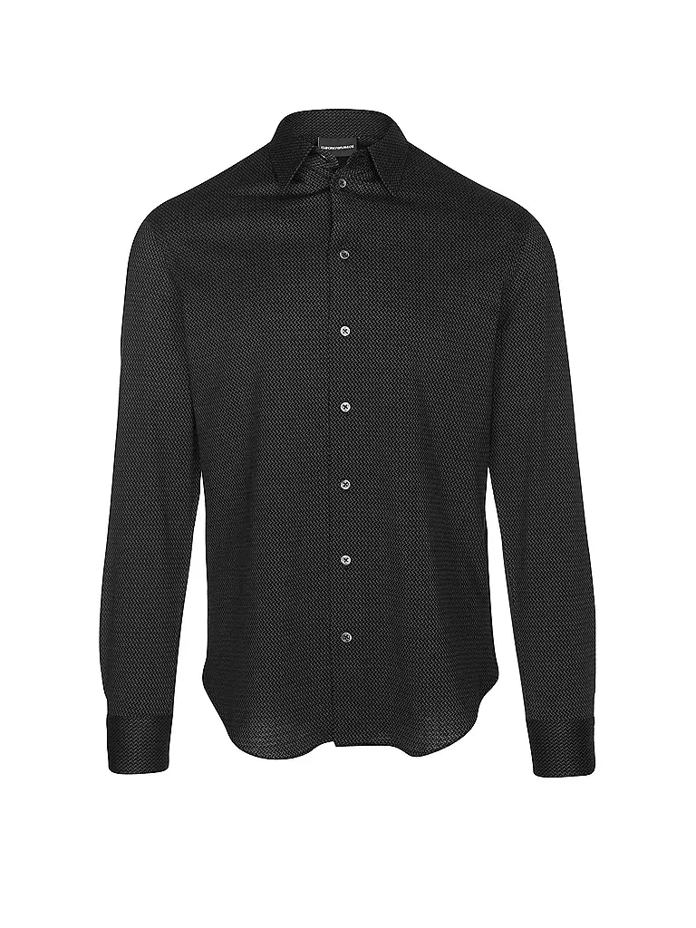 EMPORIO ARMANI Hemd schwarz