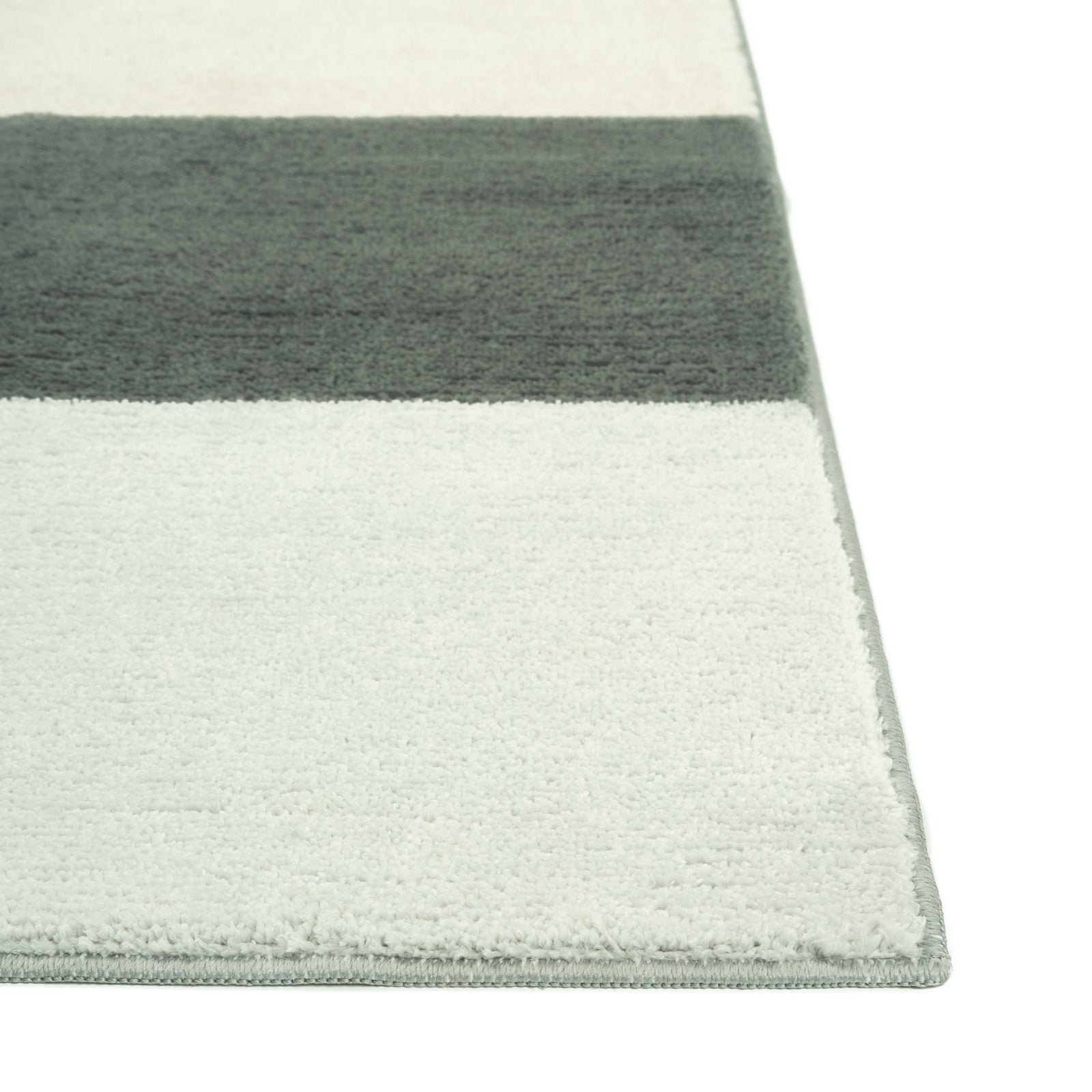 Karat Badematte Horizont | Hellgrau/Grau/Creme