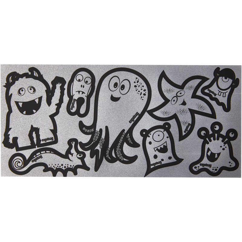 ergobag Reflexie-Sticker, Monster