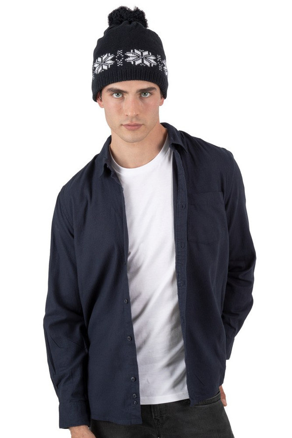 K-up KP540 - Bonnet tricoté motif étoile