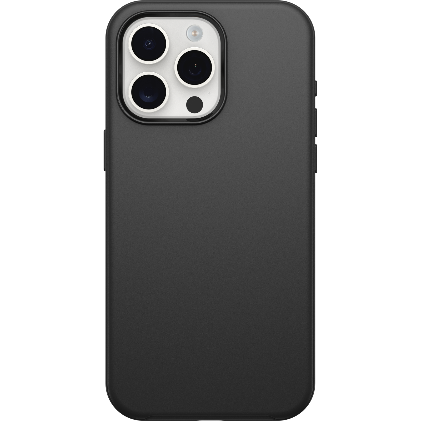 iPhone 15 Pro Max Hülle Symmetry Series Recycelter Kunststoff (77-92631) - Schwarz