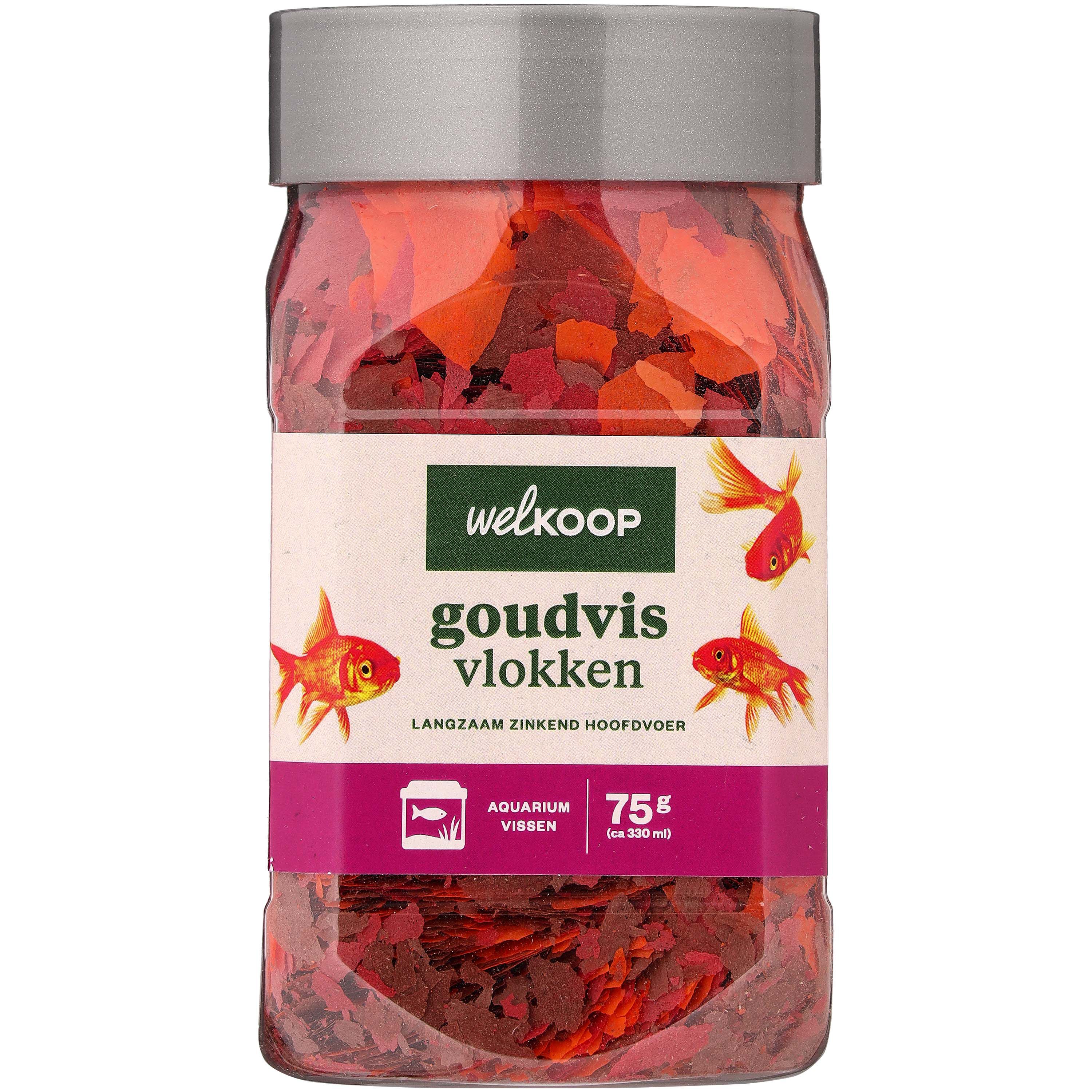 Welkoop Goudvisvlokken - Aquariumvissenvoer - 330 Milliliter