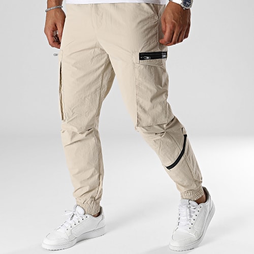 Pantalon Cargo Beige