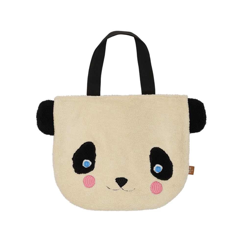 Køb OYOY White/Black Darling Panda Tote Taske