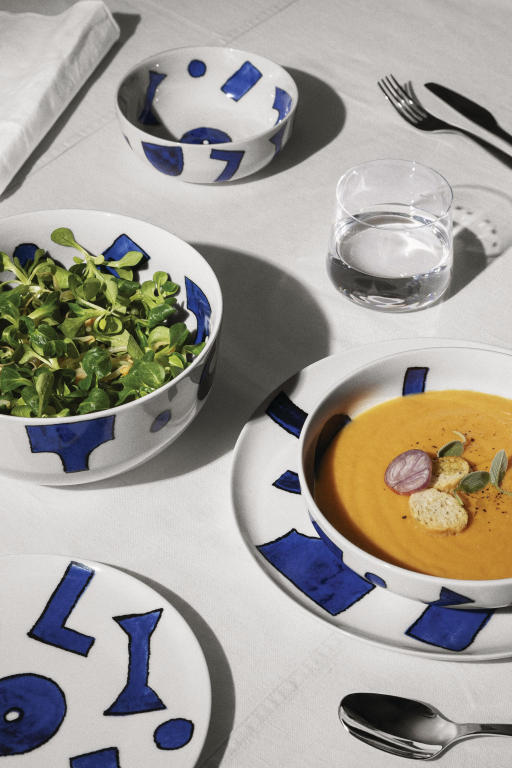 Alessi Itsumo diep bord Ø20 wit
