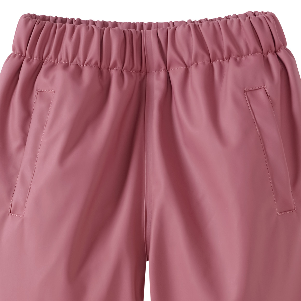 Famy Baby Regenhose mit gestepptem Futter rosa