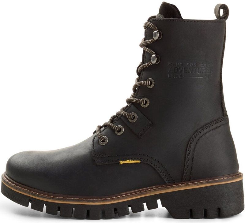 camel active - Enkelboot - Zwart - Echt Leer