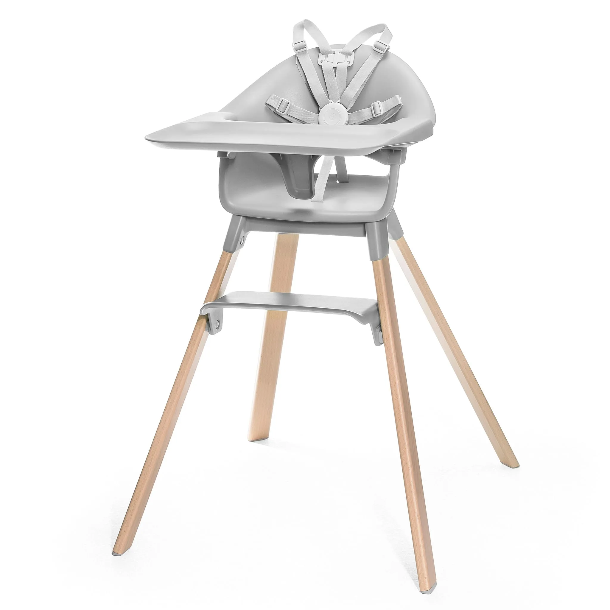 Stokke Chaise Haute Clikk - Gris Nuage