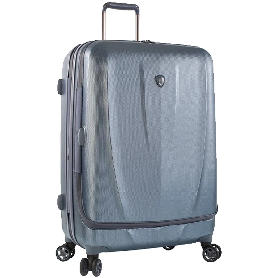 Heys Vantage Smart Access - 4-Rollen-Trolley L 76 cm erw. slate blue
