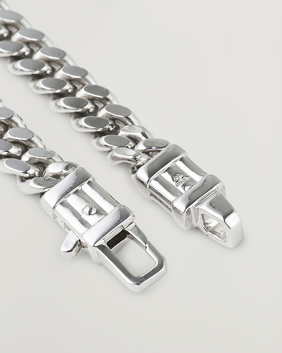 Tom Wood Curb Bracelet L Silver