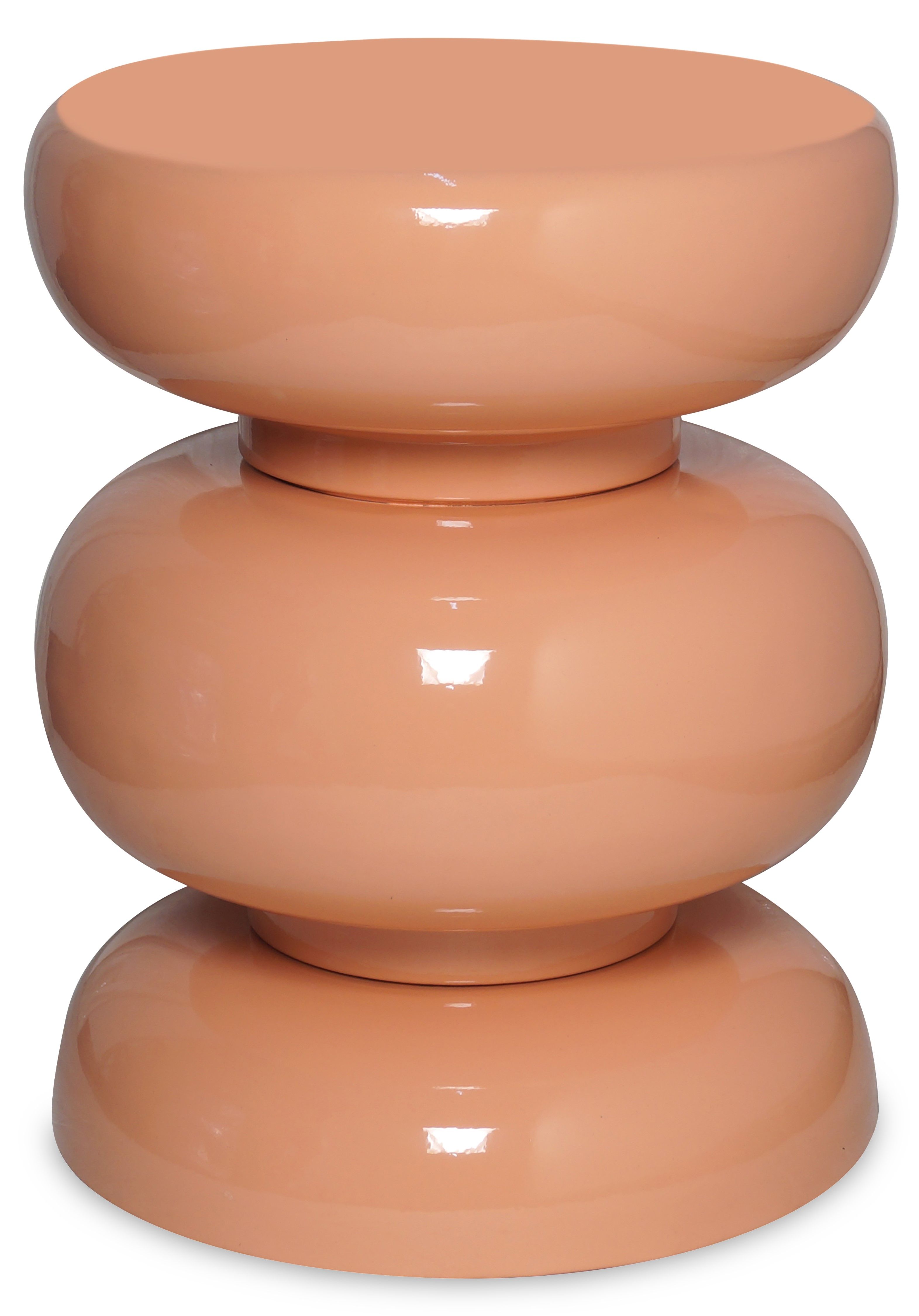 Bijzettafel 212852 roze Jari ⌀35  x H43.5 cm