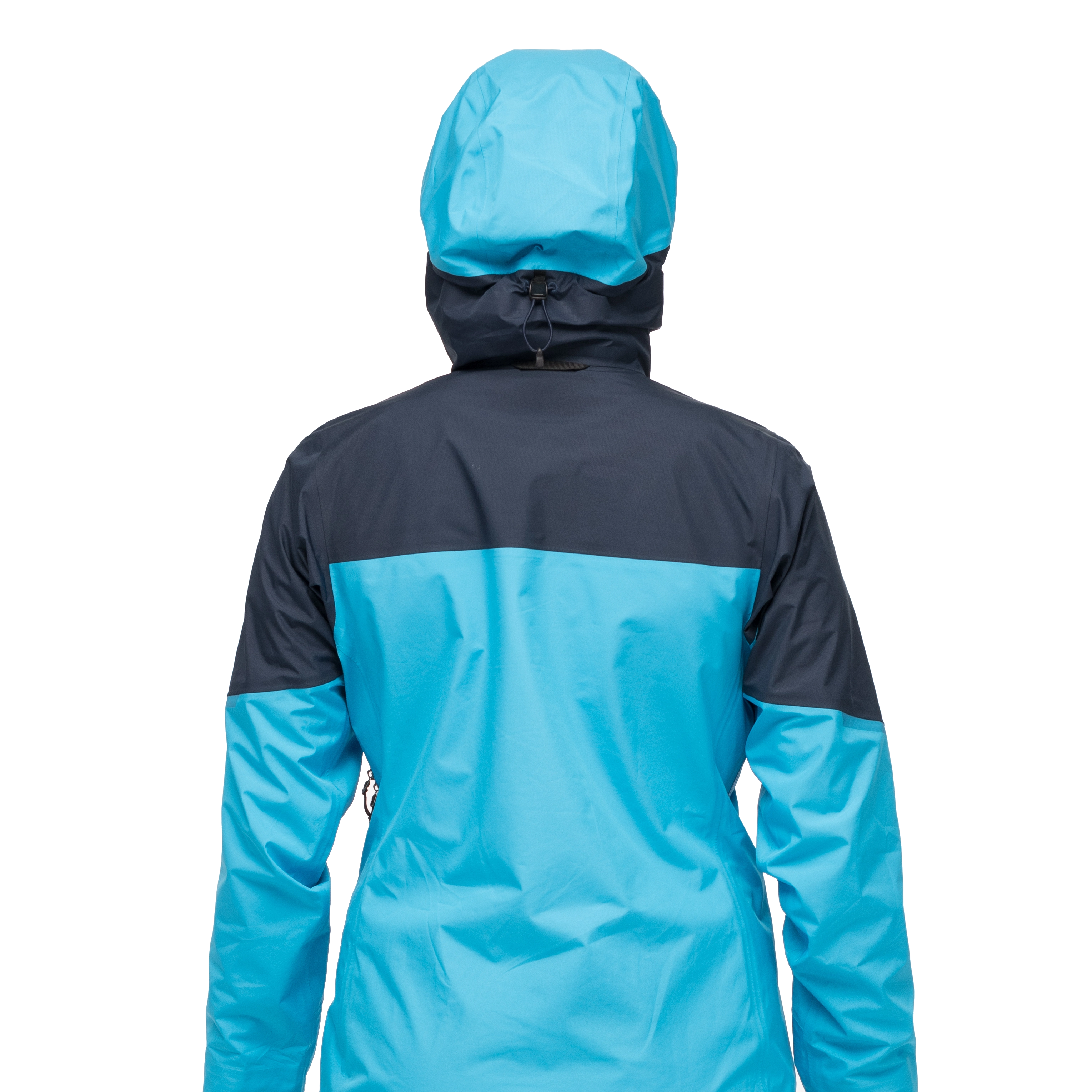 Rabot Light 3L Shell Jacket Women Aqua Lagoon / Navy Blue