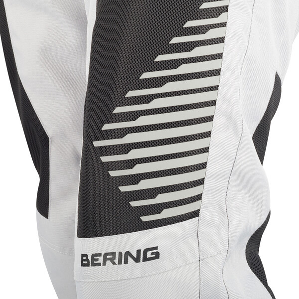 Bering - Pantalon Bakundu Gris Clair / Noir / Rouge