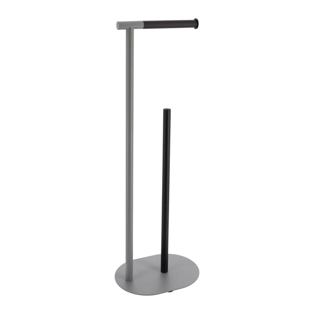 RESERVE ET DEROULEUR PAPIER METAL GRIS NOIR