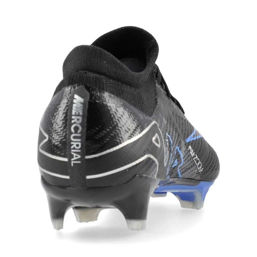 Nike Air Zoom Mercurial Vapor 15 Pro FG Shadow - Noir/Chrome/Bleu