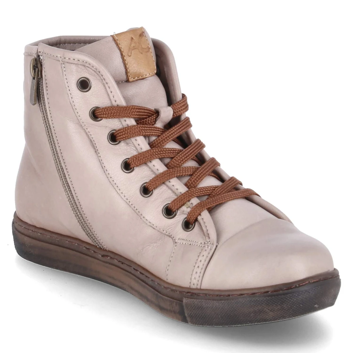 Andrea ContiSchnürstiefeletten - dark stone/brandy