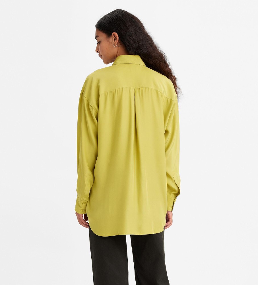 Camisa Levi's Nola Oversized mostarda