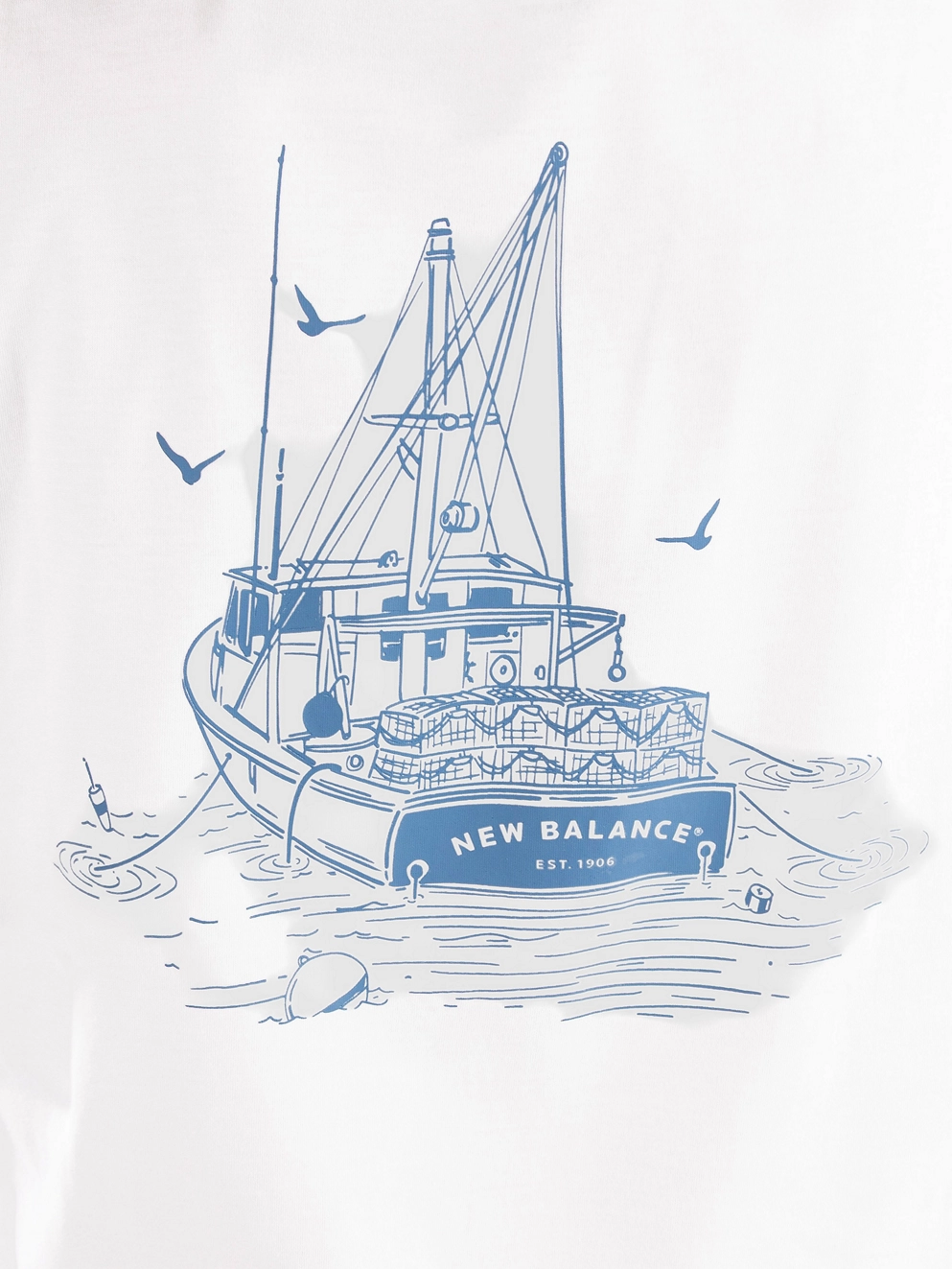 New Balance Lobster Boat T-Shirt white