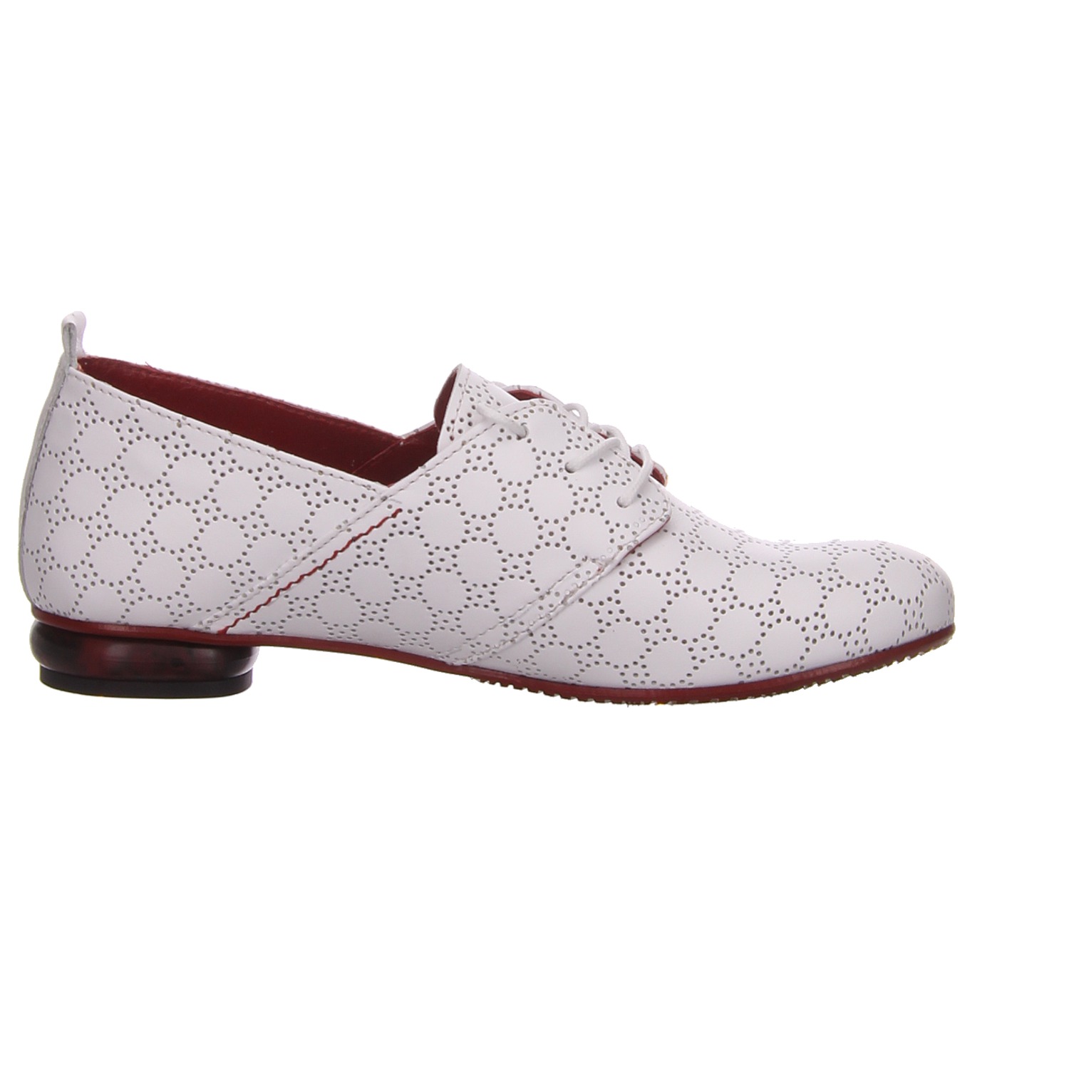 Simen Schnürschuh weiß weiss/weiss kombi