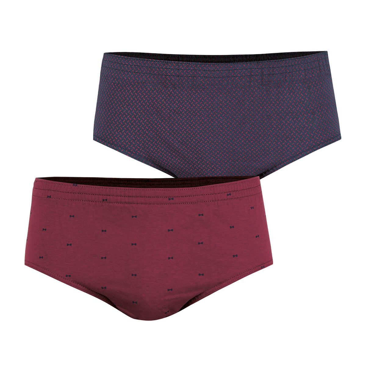 EMINENCE<br>Conjunto de 2 calcinhas de cintura alta estampadas Héritage
