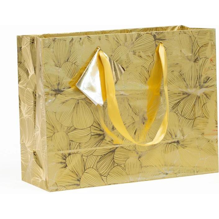 Premium Trésor, sac shop 32x13x24,5cm - Or