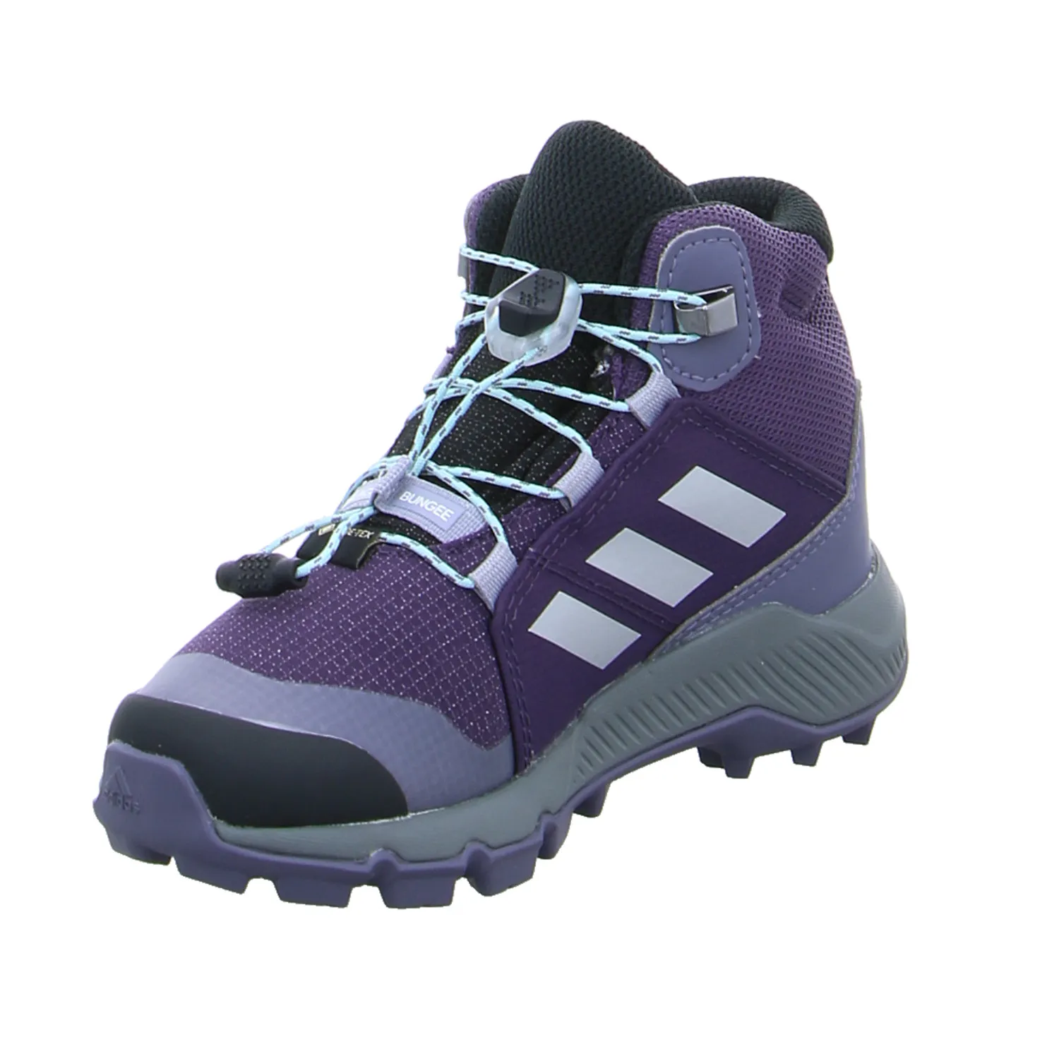 ADIDAS Kleinkinder-Sport -Halbschuh Violette Textil  Outdoor Sneaker high
